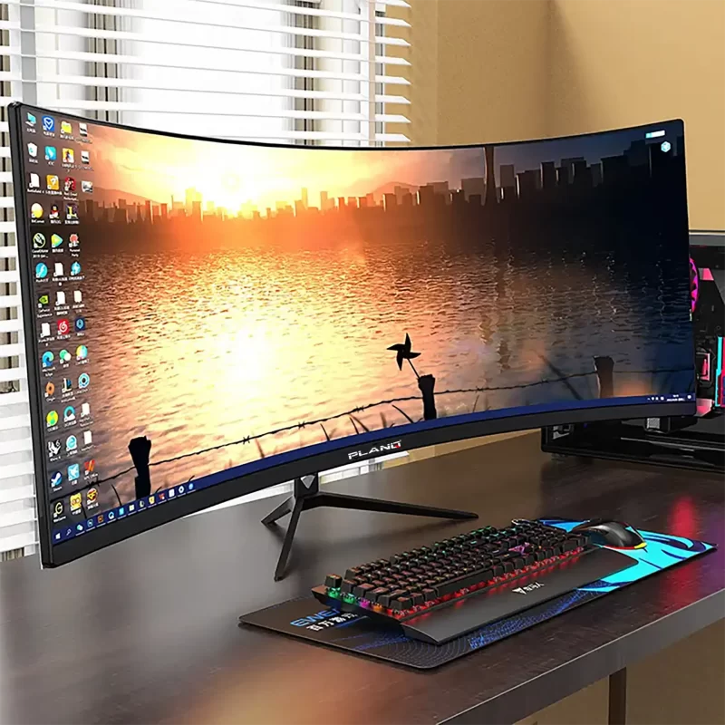 PLANQ 34 Inch Curved Monitor 3440*1440@165Hz 4K Gaming Monitors - PLANQ ...